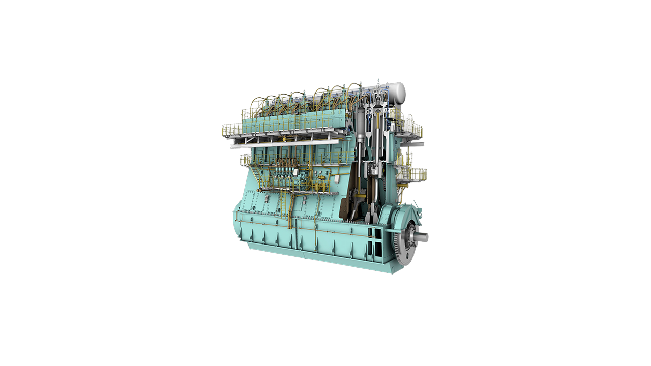 Moteur diesel marin Wärtsilä 6RT-flex50 deux temps lent