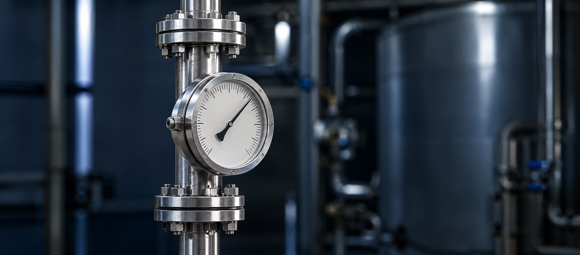 Steel fuel flow meter
