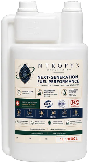 NTROPYX 1-L-Flasche für Straßen- und Standardkraftstoffe