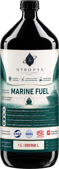 NTROPYX Marine concentré, schwarze Glasflasche